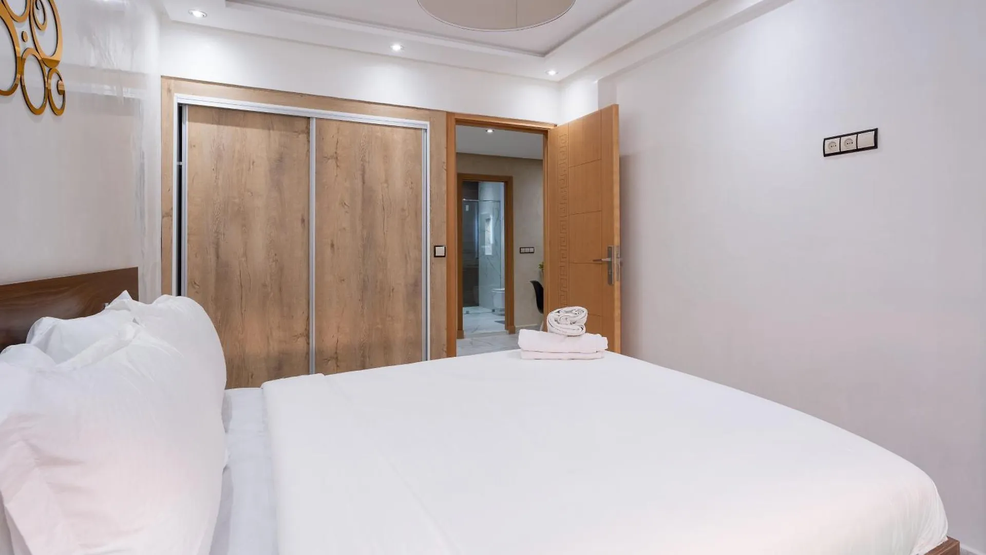 Bright Flat In Heart Of Center Apartamento Marraquexe Marrocos